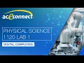 Physical Science 1120 Lab 1 Digital Computing