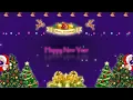 Christmas Happy New Year Webpage in HTML5 JavaScript CSS Animation and Sound