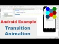 Android Basic Activity Transition - Beginner Simple Example