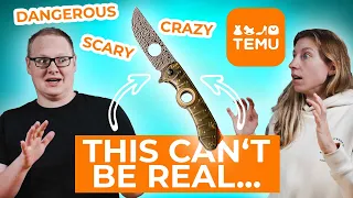 We Bought TEMU Knives And Instantly Regretted It