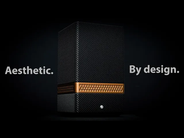 Minimalistic vertical ITX case (v2.0) video thumbnail