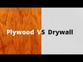 Drywall Or Plywood Walls New Garage Shop Or Barn