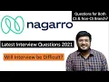 Nagarro Latest Interview Questions 2021 In Detail Explanation