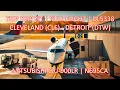 Trip Report CRJ-900LR Cleveland CLE - Detroit DTW Endeavor Air Flight DL5338 N695CA