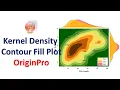 Kernel Density Contour Fill Plot Grouped Marginal Plots OriginPro Graphing OriginPro