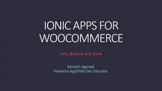 8 Ionic Basics Buttons and Icons