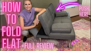 Best Choice Futon review - how it folds down up and what you need to know before buying
