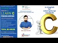 C programming Course Structured Programming Approach Details