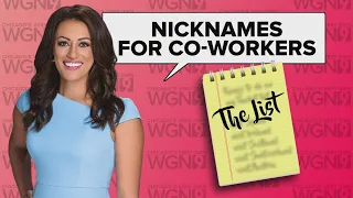 Lauren s list of nicknames for co-workers