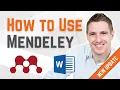 How To Use Mendeley Including Web Importer Cite - Full Tutorial With Examples