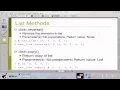 Python for Engineers Lists 1 Screencast