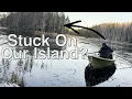 Lagu Lake Freezes Around Us While We Build A Log Cabin On Our Island Ep.14