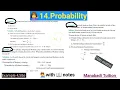 10th class math Chapter 14 Probability Example 4 5 6 part 2 CBSE NCERT