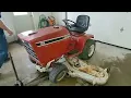 Red Cub Cadet 782 Lawnmower Deck Removal Install