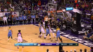 DeWanna Bonner and Elena Delle Donne Go Head to Head in PHX