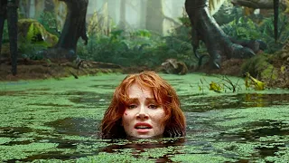 مجموعة من الديناصورات المفترسة بتخرج عن السيطرة وبتهدد وجود البشر ملخص فيلم Jurassic World2022 