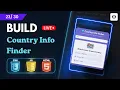 Day Country Info Finder HTML CSS JS