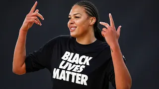 Liz Cambage is the poster child for the anti-racism movement