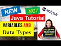 Java Variables and Data Types Java Tutorial 2