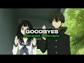 Goodbyes - Post Malone ft Young Thug Slowed Reverb