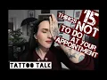 TATTOO TALK 15 Things NOT to do at Your Appointment HayleeTattooer