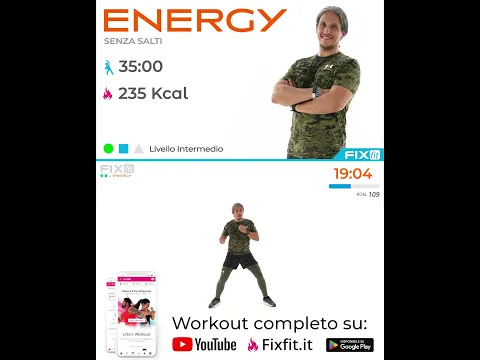 Energy Workout A Basso Impatto: Brucia Grassi e Riattiva il Metabolismo (anteprima)