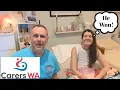 Lagu Sir won een prijs voor de Carers WA Week, hoera!
