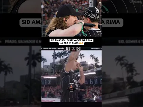 SID CONTRA SALVADOR NA BDA FOI INSANO! #rapbrasil #batalhadaaldeia #rapnacional #batalhaderima