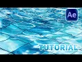 Water animation After effects tutorial No plugins