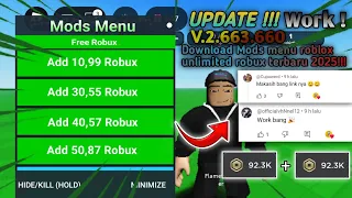 Cara Download Roblox Mods menu Apk Unlimited Robux Versi 2.663.660 Terbaru 2025 | Roblox Indonesia!