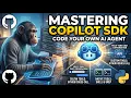 GitHub Copilot SDK Python Tutorial Custom Tools Agents