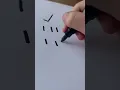Wrong vs right way to draw bubble writing S