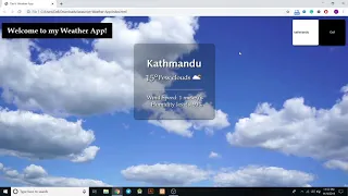 Weather App In JavaScript With Source Code Source Code Projects