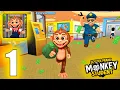 Monkey Student School Prank - Gameplay Android