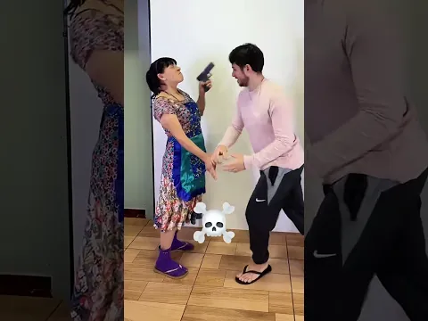 A surpresa da vovo na brincadeira