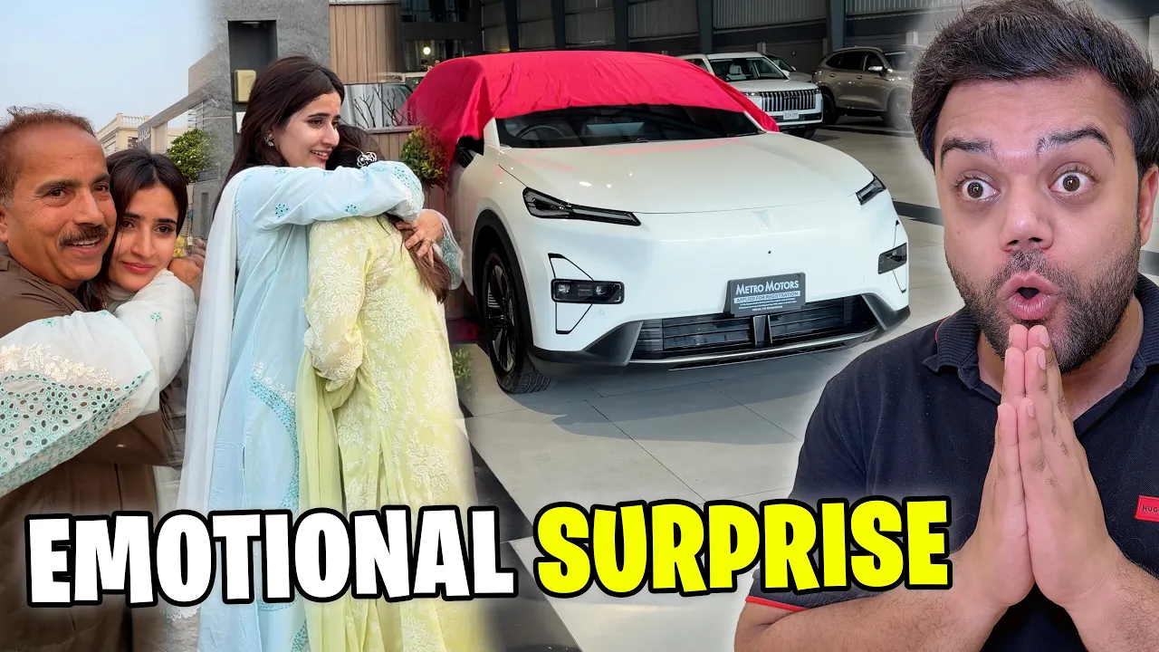 Aroob Surprised Her Family With A Brand New Car 🔥 | Emotional Moment ❤️