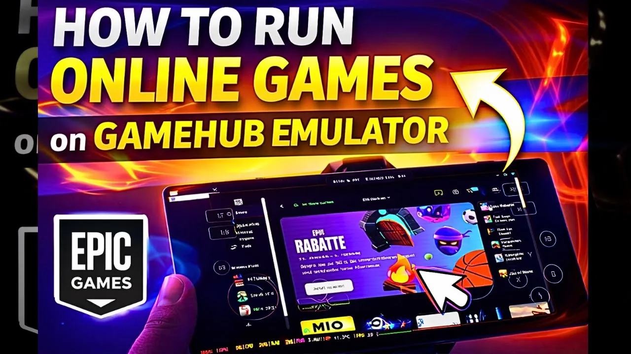 How to Run Online Games on Gamehub Emulator - Epic Games