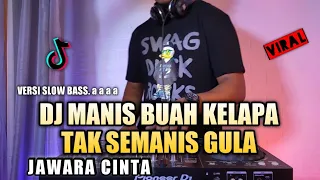 Download DJ MANIS BUAH KELAPA TAK SEMANIS GULA VIRAL TIKTOK | DJ JAWARA CINTA 2021 FULL BASS MP3