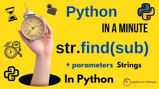 str find sub start end - Find Lowest Index of Substring in Python Strings