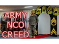 Life of a U S Army Soldier - THE NCO CREED CREED OF THE NONCOMMISIONED OFFICER US ARMY
