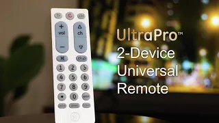 69882 GE UltraPro 2-Device Universal Remote - Overview