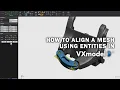 How to align a mesh using entities in VXmodel