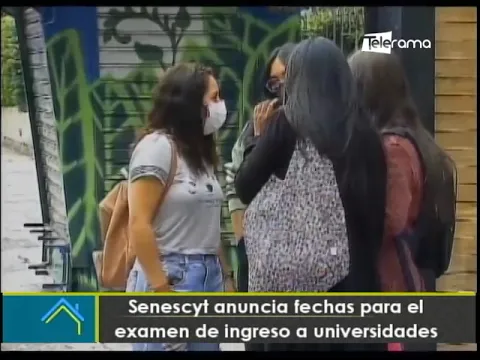 Senescyt anuncia fechas para el examen de ingreso a universidades