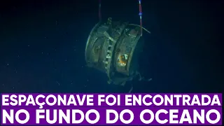 Espaçonave é achada no fundo do mar
