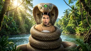 اشتغلت في وظيفه صائد ثعابن في مزرعه ولكني واجهت ملك الثعابين( رجل الثعبان )😱 | Snakehead