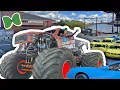 Monster Trucks For Toddlers Brecky Breck Exploring Monster Trucks All Day Long