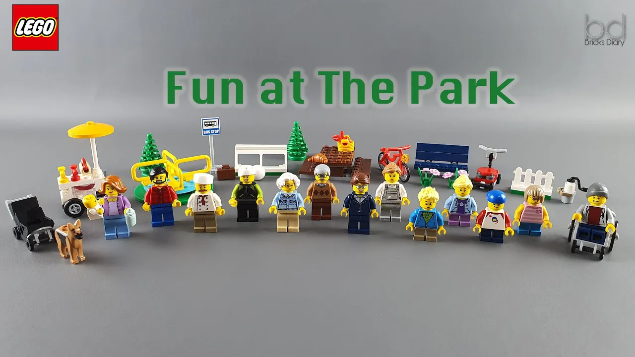 Lego City 60202 People Pack - Outdoor Adventures Speed Build