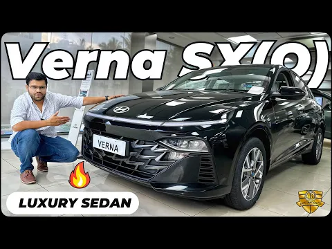 2023 Hyundai Verna SX(O) Black Edition Review | Best Luxury Features Premium Sedan under 15 Lakhs|