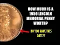 How Much Is A 1959 Lincoln Penny Worth - First Date Of The Memorial
