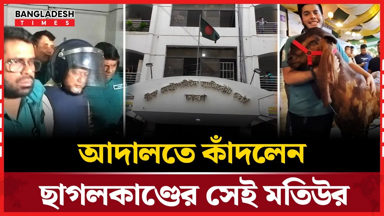 আদালতে কাঁদলেন ছাগলকাণ্ডের সেই মতিউর, যা বললেন বিচারক